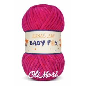 Włóczka Luna Art Baby Fox [07] [fuksja] zamiennik Dolphin Baby