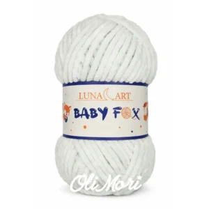 Włóczka Baby fox 03 blado szaro-zielony