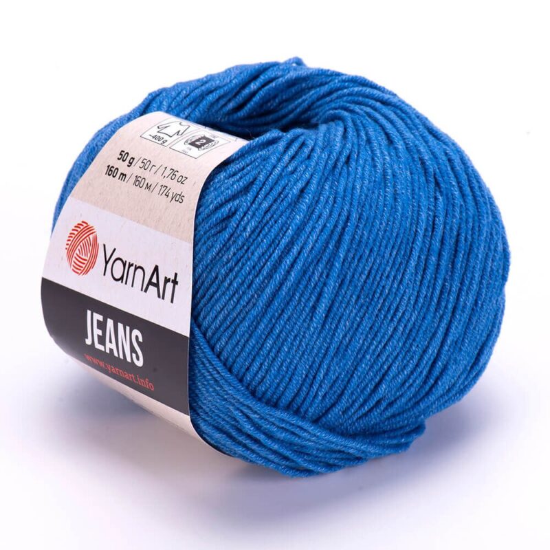 włóczka amigurumi yarn art jeans 16 niebieski
