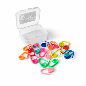 Znaczniki oczek plastikowe agrafka mix [20szt.]