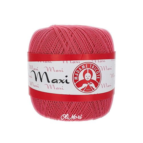 kordonek maxi madame tricote bawełna merceryzowana 4914 różowy
