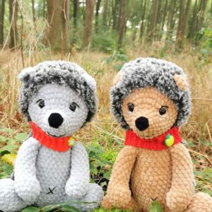 wzór szydełkowy na maskotkę jeż olimori himalaya dolphin