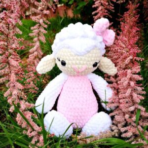 schemat na owieczkę na szydełku olimori