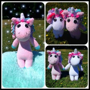 schemat na jednorożca szydełkowy olimori