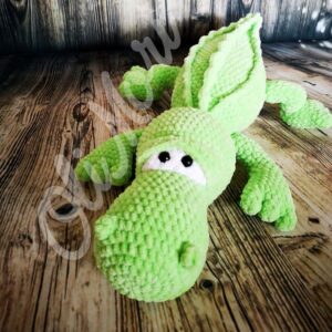 schemat na szydełkowego krokodyla olimori