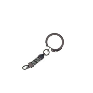 zawieszka z karabińczykiem czarna