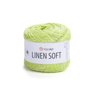 Włóczka YarnArt Linen Soft [7311] Limonka