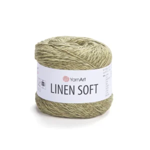 Włóczka YarnArt Linen Soft [7313] Jasny khaki