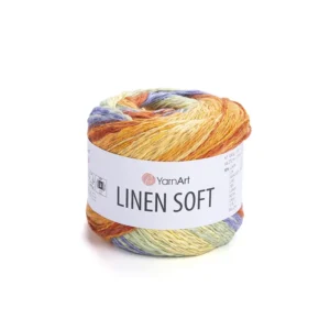 Włóczka YarnArt Linen Soft [7412] mix