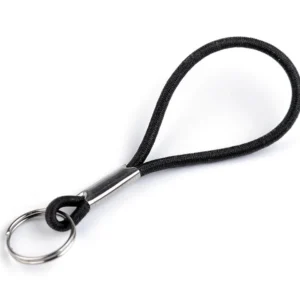 Zawieszka elastyczna [6,5 cm] [Czarno-srebrna]