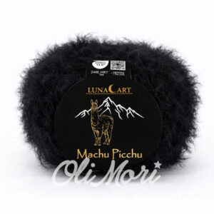Włóczka Machu Picchu Luna Art [500-06] Czarny