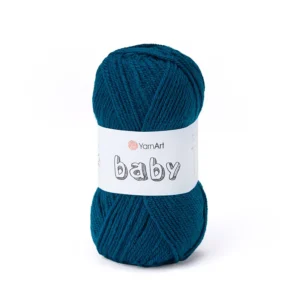 akrylowa włóczka yarnart baby niebieska